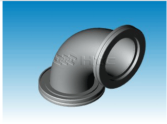 ISO63-ISO160 ISO法蘭 90度彎頭-真空連接件計(jì)