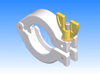 HTC KF16-KF50 C型卡夾—真空連接件計(jì)