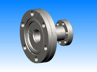 HTC CF-CF直通轉接頭-固定-真空連接件計
